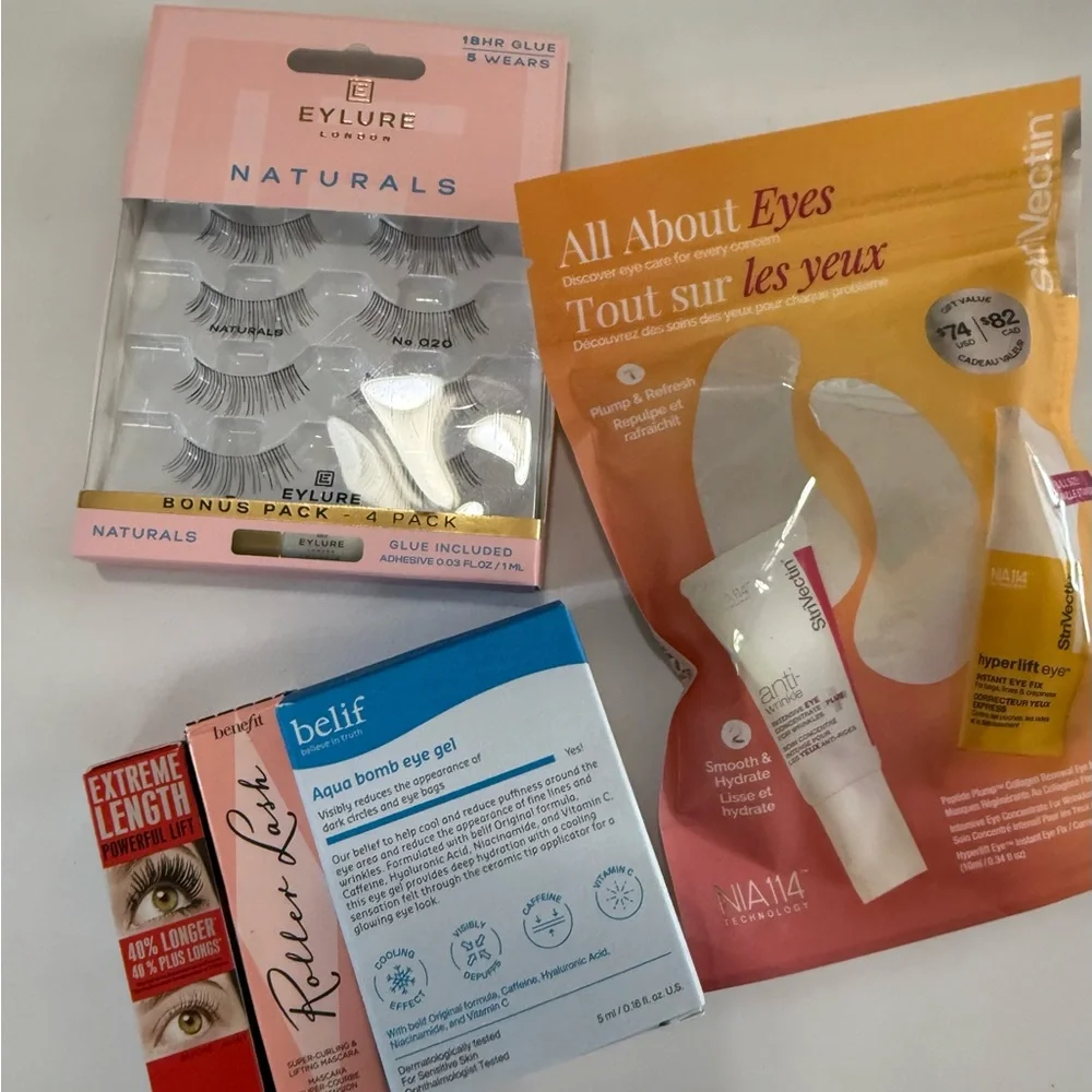 Too faced NWT Assorted Eye & Brow Beauty Lot all brand new